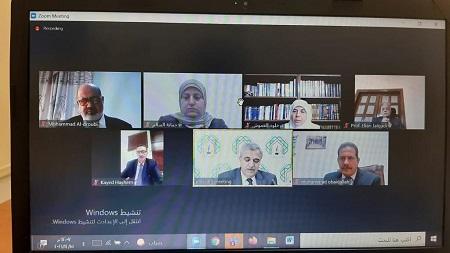 جامعة الشرق الأوسط تشارك في ندوة منتدى الفكر العربي