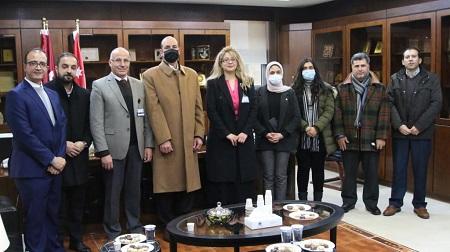 المجلس الأردني للأبنية الخضراء يزور جامعة الشرق الأوسط