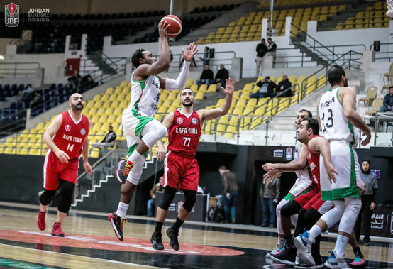 الوحدات يكتسح كفريوبا في دوري السلة