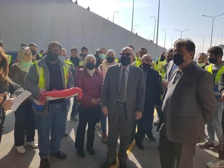 افتتاح أعرض نفق في الأردن