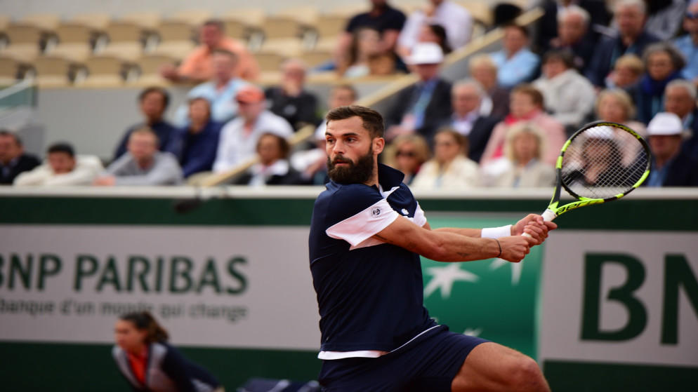 الفرنسي بنوا بير يصاب بفيروس كورونا للمرة الثالثة