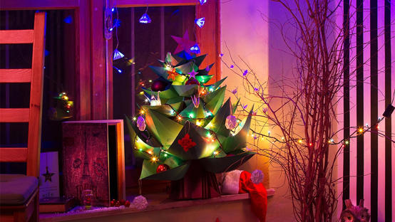 أردنية تصنع تشكيلات ورقية فريدة وتتبرع لزراعة أشجار