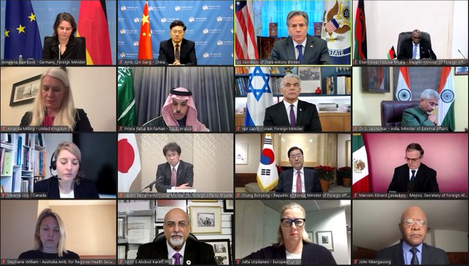 وزير سعودي ونظيره الإسرائيلي يشاركان بلقاء افتراضي 