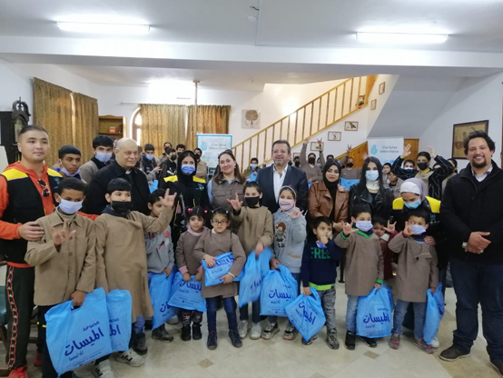 (جدارا) تنهي 2021  بأكبر حملة مساعدات إنسانية في المملكة