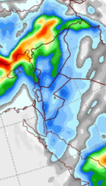 الأرصاد تحذر من تشكل السيول الاحد 