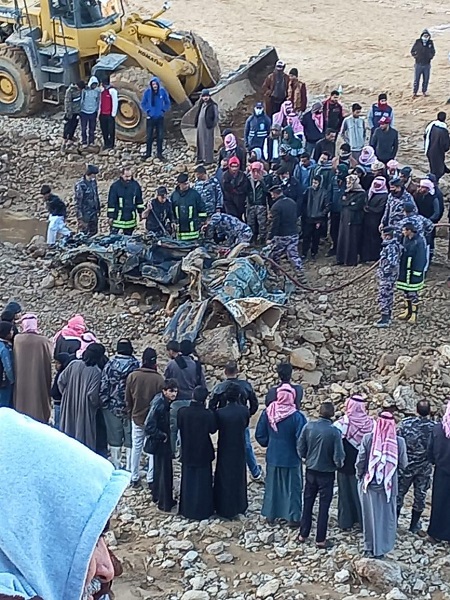 شاهدوا عمليات البحث عن شاب معان أبو نوير