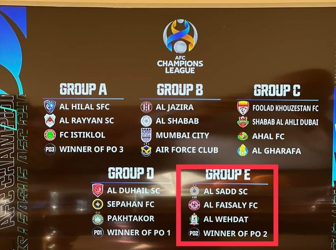 السد والفيصلي السعودي بمجموعة الوحدات الاسيوية