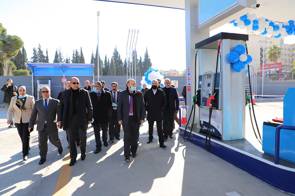 الافتتاح الرسمي لمحطة المناصير جامعة اليرموك باربد - فيديو 