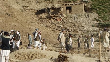 زلزال بقوة 52 درجة يضرب أفغانستان