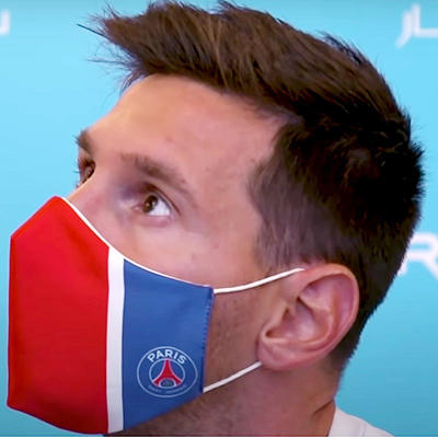 إصابة ميسي بكورونا