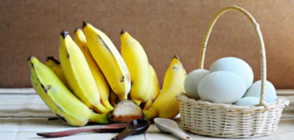 عدد حبات الموز والبيض التي يجب تناولها يوميا