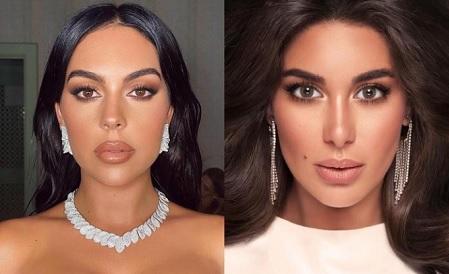 ياسمين صبري ترتدي نفس معطف جورجينا رودريغيز