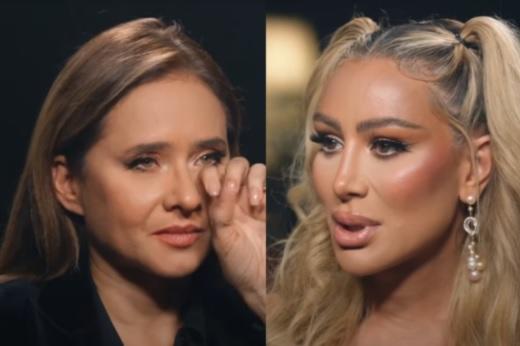 بكاء مايا دياب ونيللي كريم على الهواء ما السبب