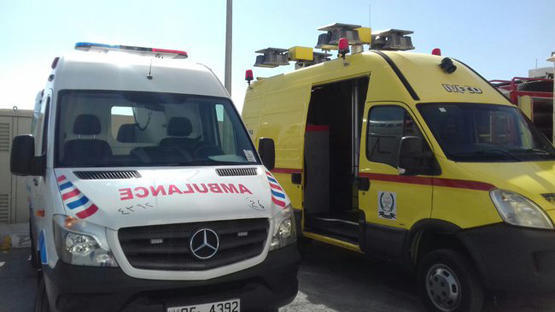 الدفاع المدني يتعامل مع 1293 حالة بيوم