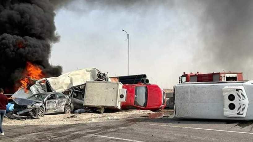 ضحايا في حادث مروري مروع في القاهرة