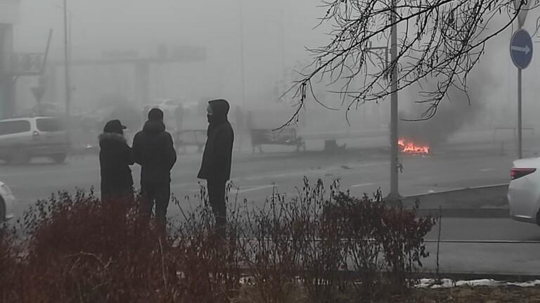 آخر تطورات الأوضاع في كازاخستان