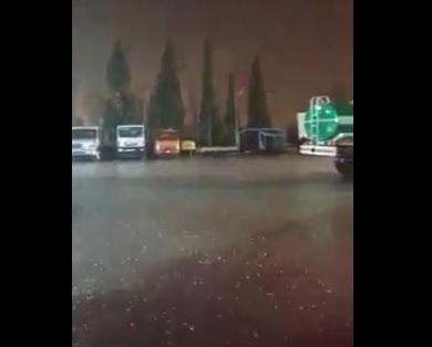 شاهدوا أمطار معان  فيديو 