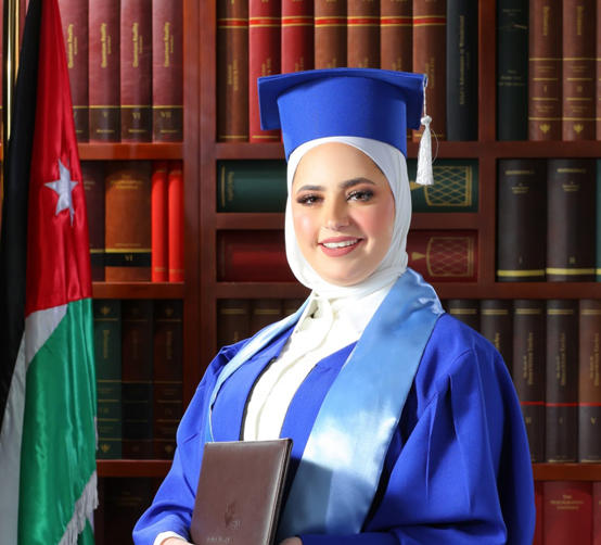 المهندسه عبير محمد ابوعفيفةمبارك التخرج