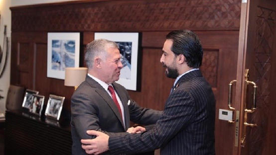 الملك يهنئ الحلبوسي