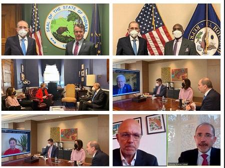 الصفدي يثمن المساعدات الأميركية للأردن