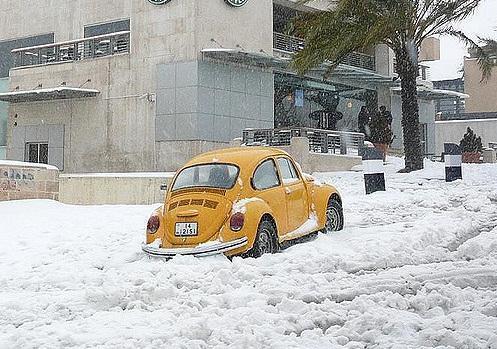 طقس العرب  ثلوج تراكمية في هذه المناطق