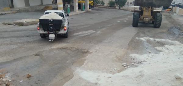 ناثرات الملح في الميدان