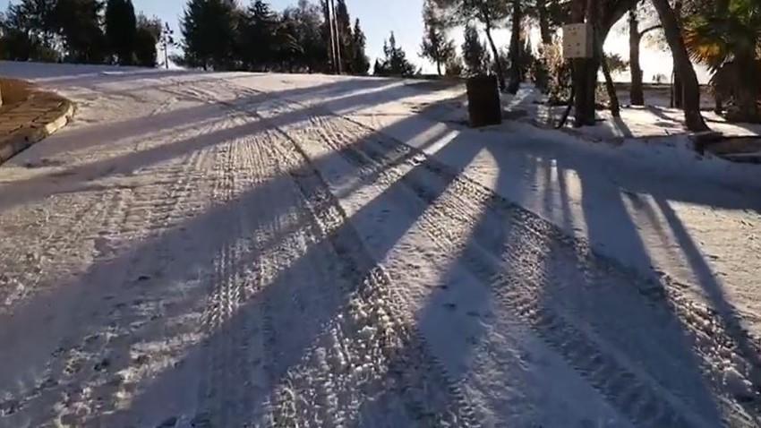 درجات الحرارة المسجلة في الاردن صباح الاثنين