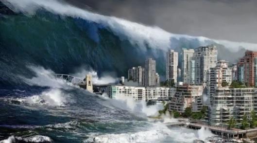 فيديو لميناء ياباني بعد تسونامي جراء ثوران بركان