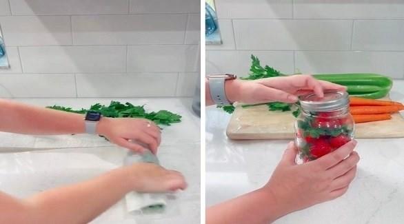 حيلة ذكية للحفاظ على الأطعمة طازجة