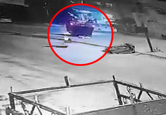 شاهدوا حادث تدهور مركبة بسبب الانجماد بعجلون