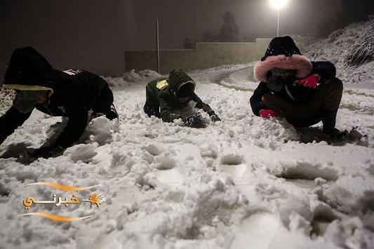 تساقط الثلوج على ارتفاعات 700  800 متر مساء الأربعاء