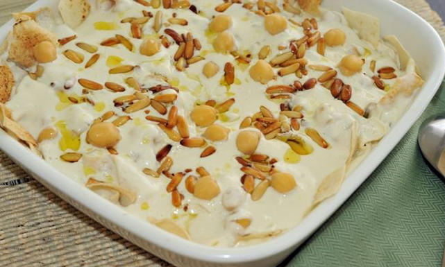 طريقة تحضير فتة الحمص بالمنزل مثل المطاعم