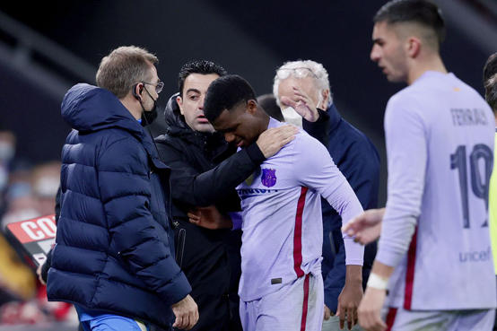 صدمة لبرشلونة فاتي مهدد بالغياب لمدة طويلة