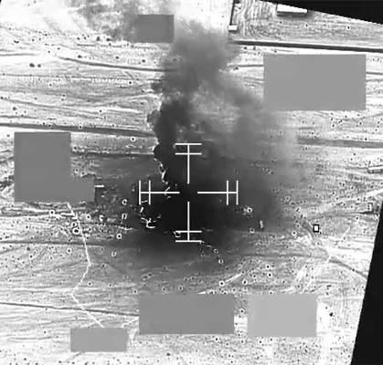 الإمارات تدمر منصة إطلاق الصواريخ الحوثية  فيديو