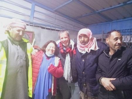 إنقاذ سائحين فرنسيين علقا بثلوج الأردن