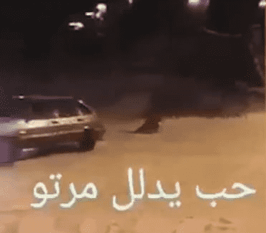 اردني يدلل زوجته في الثلج  شاهد الفيديو