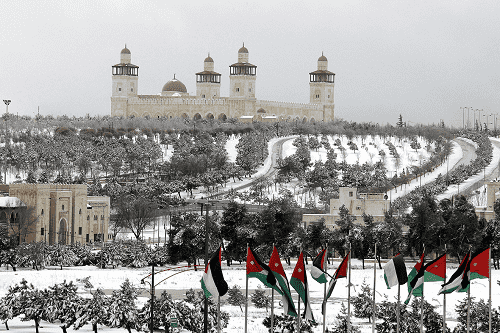 دعاء نزول الثلج