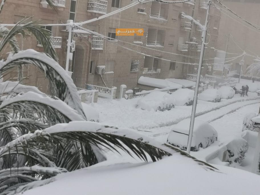 عمان اكتست الابيض 