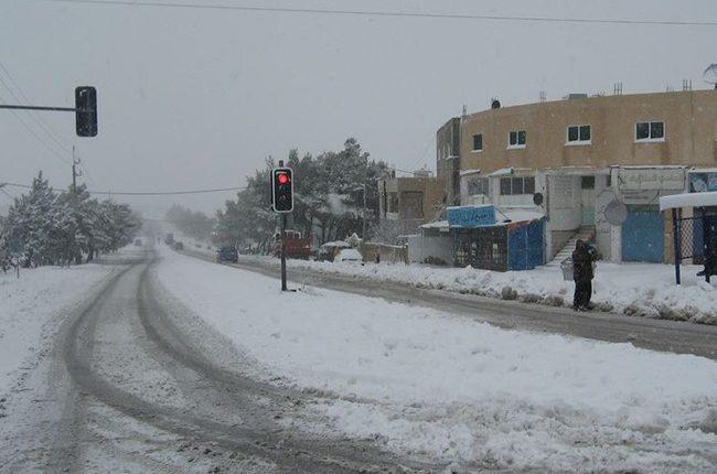 الكرك جميع الطرق الرئيسة سالكة