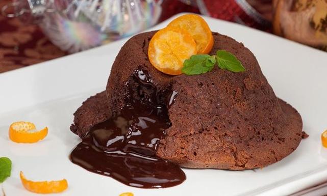 كيكة البركان الشهية