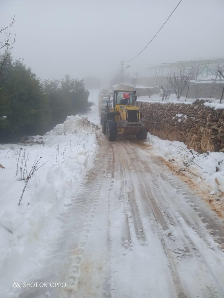 الأشغال طريق غرندل  شريف الجنوب في الطفيلة مغلق احترازياً