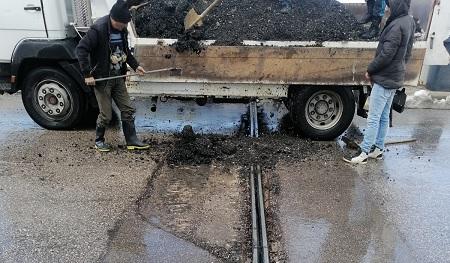 الأشغال تباشر بإجراء صيانة شاملة بعد المنخفض