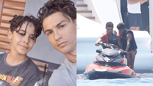 ما هو الشيء الذي يمنعه رونالدو عن ابنه