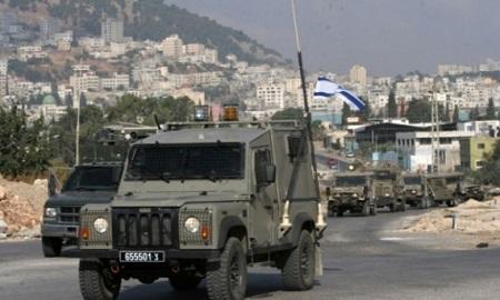 تعرض مركبة عسكرية إسرائيلية لإطلاق النار