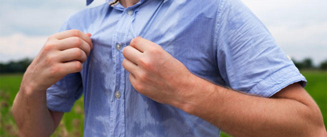 طرق فعالة لعلاج فرط التعرق ستريحك جدا