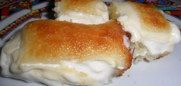 طريقة عمل بسبوسة بالقشطة هل حضرتيها من قبل