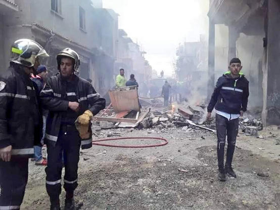 8 قتلى اثر انفجار بتسرب للغاز في الجزائر