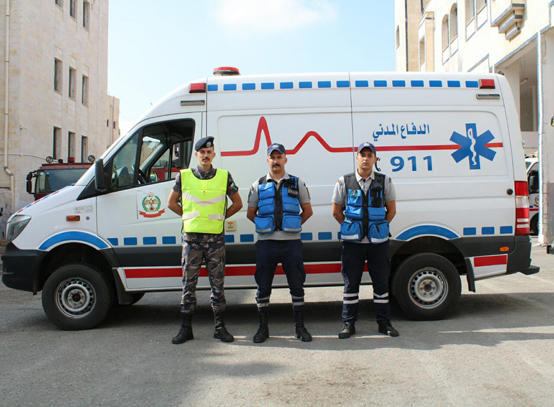 6 إصابات بحادث تصادم في البحر الميت