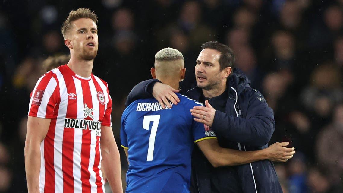 إيفرتون يكتسح برينتفورد فى الظهور الأول مع لامبارد