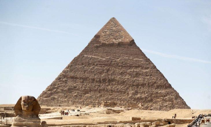 هرم خوفو يظهر كاملا للزوار للمرة الأولى منذ عقود